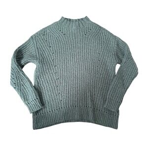 American Eagle Olive Green Cowl Neck Sweater Size Small